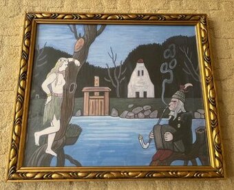 JOSEF LADA - rozhovor RUSALKY S VODNÍKEM