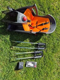 Hamax Siesta cyklosedačka tmavě šedá/oranžová