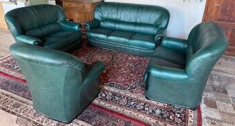 Luxusní kožená sedací souprava 3+2+2+1,6347