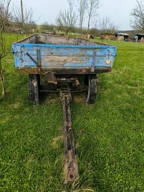PRODÁNO - Vlečka za traktor 5t - 1
