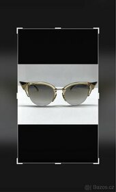 Luxusní zlaté brýle Fendi Iridia