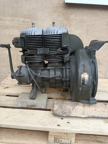 Motor elektrocentrály TYP ZB8A obsah 689 rok výr.1961