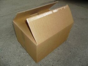 Kartonové krabice 390x295x190 mm, pětivrstvé.