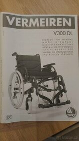 Invalidní vozík VERMEIREN V300 DL - 1