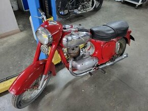 Jawa 250/353 půlbuben 1955,cena včetně CZ dokladů a bílé SPZ