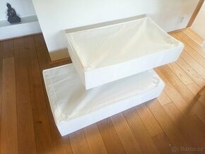 Dva úložné boxy SKUBB IKEA 93x55x19cm - nové