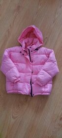 Růžová zimní bunda Next