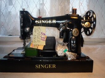 Starý přenosný šicí stroj SINGER 206 - REZERVACE do 13.5.