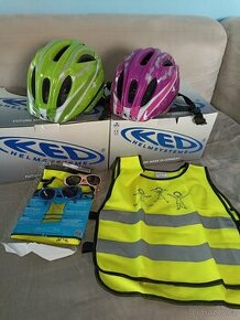 Dětská cyklistická helma KED Meggy vel. S( 46-51cm) + bezpeč