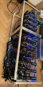 Rig 7x SAPPHIRE Radeon RX580 a 5x SAPPHIRE Radeon RX570 8GB