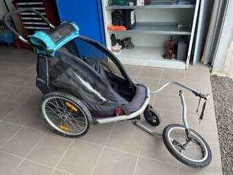 Cyklovozík Croozer kid for 1 - trojkombinace - 1