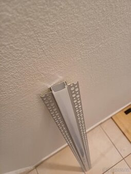LED hliníkový profil zapuštěný 2m - sada