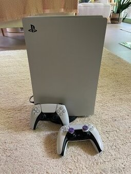 PS5 Digital 700 GB + 2x ovladač