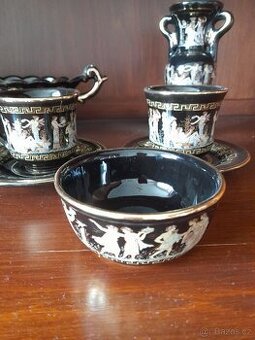 Porcelánový set z Kypru