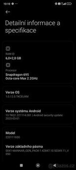 Prodám Xiaomi redmi note 11 pro 5g 6/128 gb