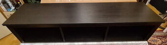 Police Ikea Hemnes černohnědá