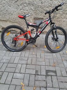 Celoodpružené horské kolo