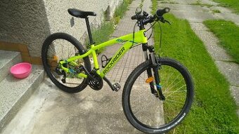 Horské kolo ROCKRIDER 100 st100 odpružené