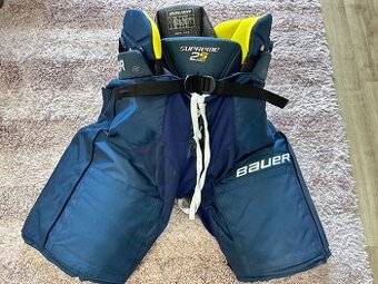 NOVÉ HOKEJOVÉ NOHAVICE - BAUER SUPREME 2 S PRO - XL NAVY