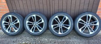 Orig alu kola AUDI A4 S4 B9 8W letní 18" nové pneu