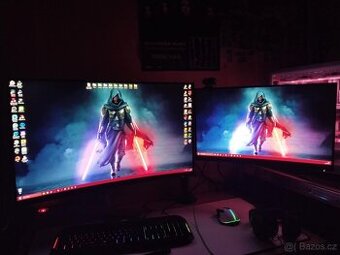 Ideální herní kombo k pc - QHD 32" a FHD 24"