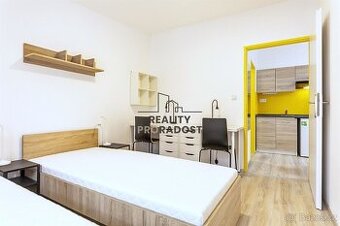 Podnájem vybaveného bytu 2+1, 38m2, Václavská, Brno-Staré Br