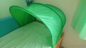 ikea baldachýn zelená