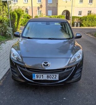 Mazda 3 BL 1.6 benzín 77kW r.v. 2010, druhý majitel