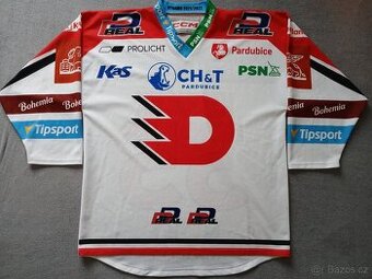 Hokejový dres HC Dynamo Pardubice Milan Klouček