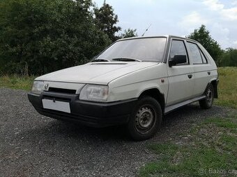 ŠKODA FAVORIT 135L PLATNÉ DOKLADY, STK, NÍZKÉ KILOMETRY