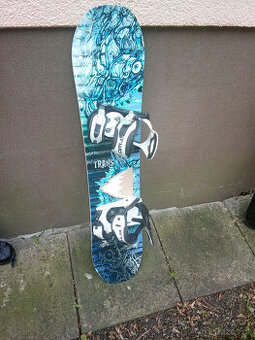 snowboard Trans pirate, vel. 120 cm, vázání S