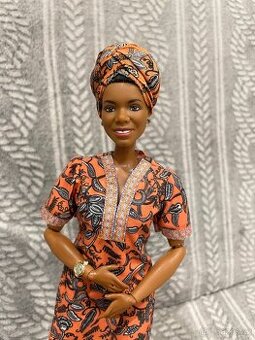 M attel Barbie inspirující ženy Maya Angelou
