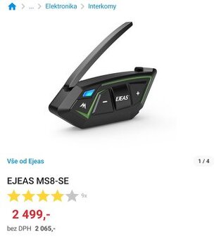 Intercom EJEAS MS8-SE