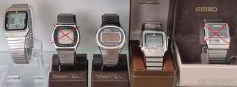 Digitální hodinky ze 70. a 80. let