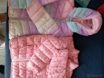 Dětské podzimní bundy vel 110