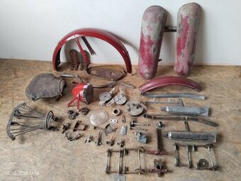 Jawa Villiers, speciál, robot - díly