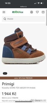 Detke zimni boty PRIMIGI velikost 21