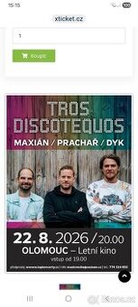 Vstupenky - 1