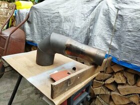 Koleno 150/110.mm redukční.Sinostěnné.Kov-nerez.