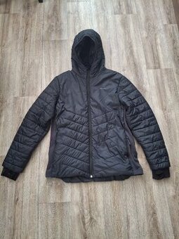 Dětská zimní turistická prošívaná bunda MH 500