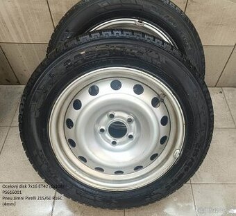 Kola 215/60 R16C + disk + poklice