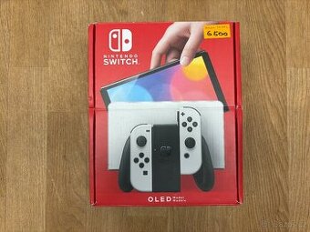 Nintendo Switch OLED – bílá verze