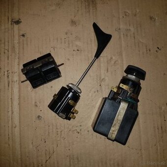 Škoda 1000 MB - Přepínače