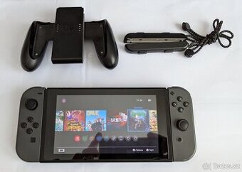 Hacklý Nintendo Switch s CFW Atmosphere + Příslušenství