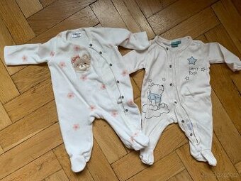 Kojenecké oblečení 50–62 – dupačky, body, zavinovačka