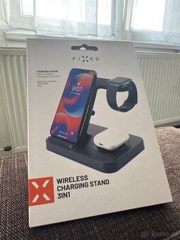 FIXED 3v1 bezdrátová nabíječka – stojánek (490 Kč)