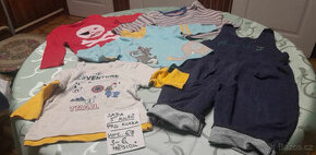 SADA 5 kusů /č.30 /, vel.68 cm, kluk 3-6 měs.