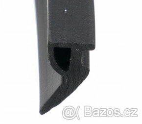 Gumové těsnění do hliníkových oken a dveří 6mm