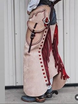 Chapsy Pro Jezdce Na Koni Pravá Original Kůže