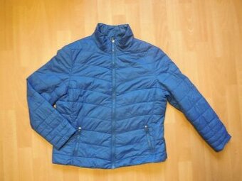 dámská Charles Vogele modrá prošitá lehká bunda 46/L-XL